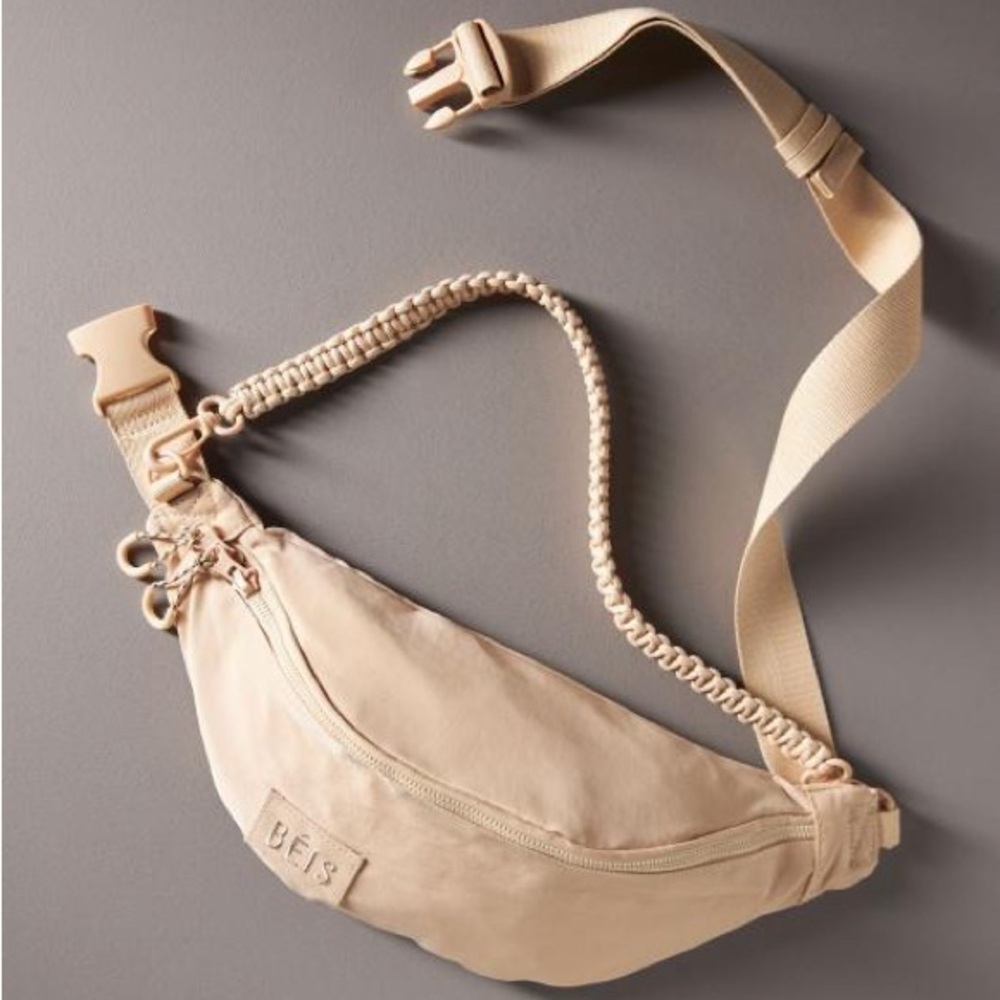 BEIS Tan Belt Bag with Adjustable Strap